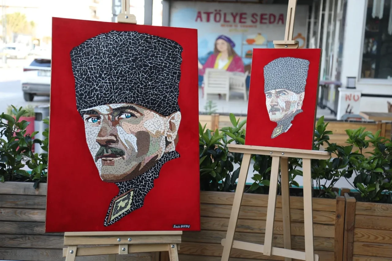 Mozaiğin diliyle Atatürk! ‘Sessiz Yankı’ İzmir’de yankılanacak