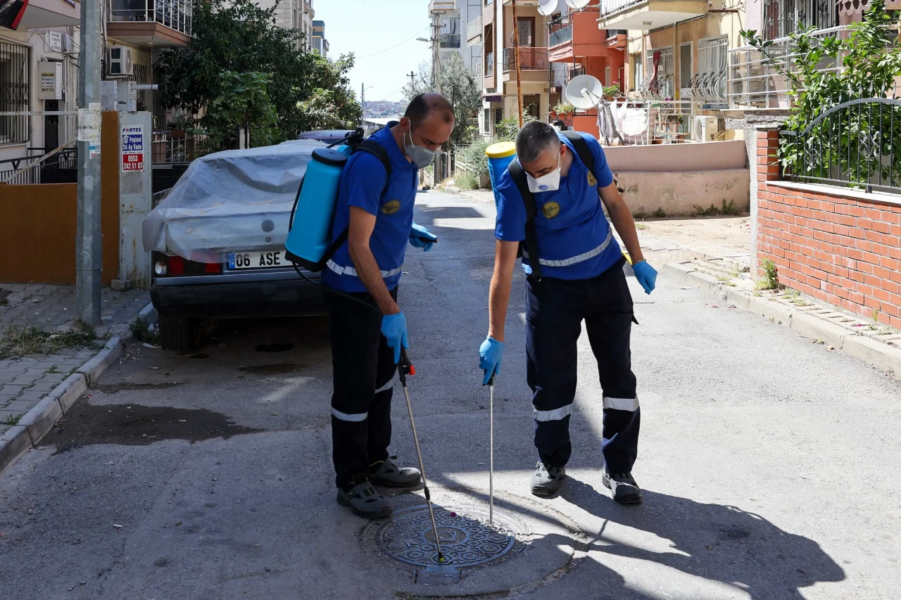 Buca’da Haşere ve Zararlılara Karşı İlaçlama Seferberliği