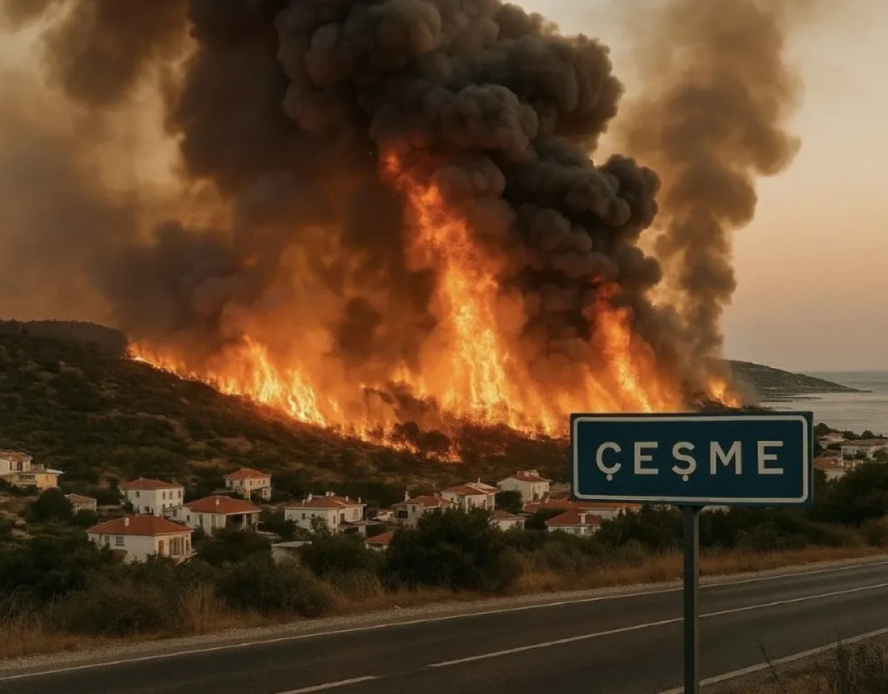 İzmir Yangınlarla Boğuşuyor: Ödemiş’te İki Can Kaybı