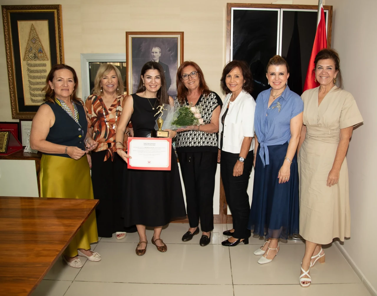 Gülçin Güloğlu’na TEV’den Teşekkür: Bir Maraton, Bir Kalp, Sekiz Hayat