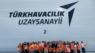 Ege Üniversitesi  öğrencileri TUSAŞ’ı ziyaret etti