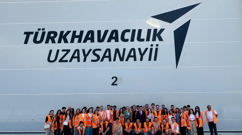 Ege Üniversitesi  öğrencileri TUSAŞ’ı ziyaret etti