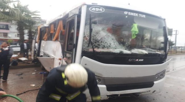 Antalya'da midibüs takla attı: Rus turistler yaralı... Korkunç iddia!