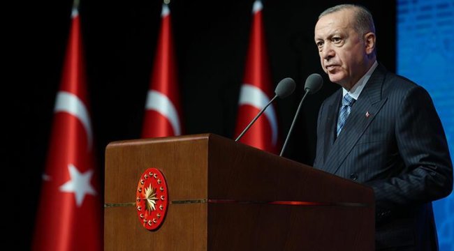 Cumhurbaşkanı Erdoğan: Sürdürülebilir büyümeyi ihracatla ve üretimle başaracağız