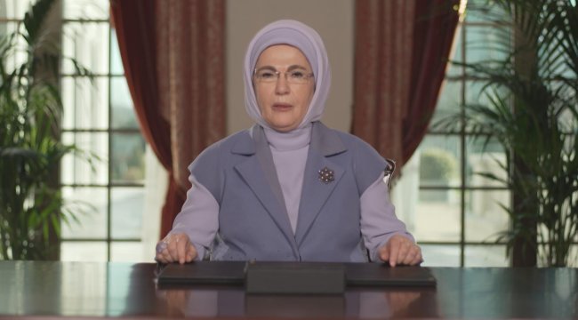 Emine Erdoğan, 12. Boğaziçi Zirvesi'ne video mesaj gönderdi