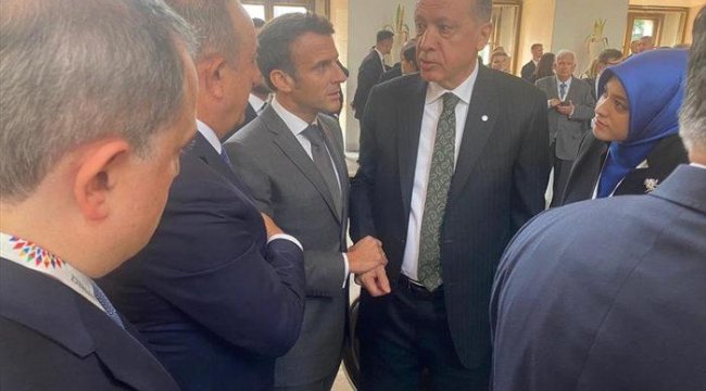 Erdoğan ile Macron'un o diyaloğuna ilişkin yeni açıklama 