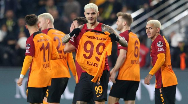 Galatasaraylı Mauro Icardi'den 15 dakikalık çılgınlık