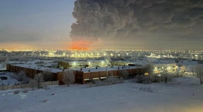 Rusya'da dev yangın: 50 bin metrekarelik alana yayıldı